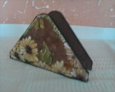 Porta Guardanapo em MDF flores